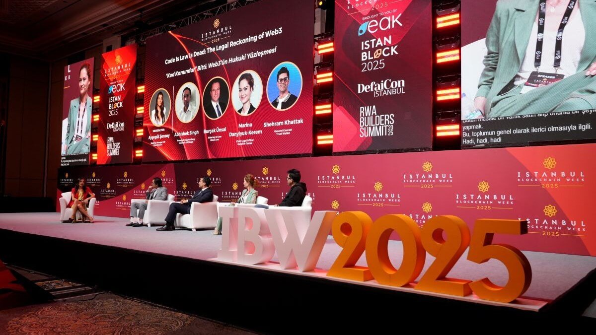 Estia Group in Istanbul Blockchain Week 2025.