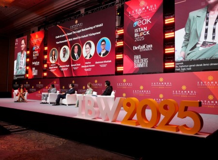 Estia Group in Istanbul Blockchain Week 2025.